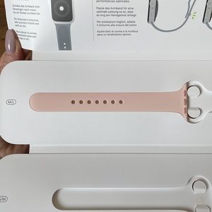 Apple Watch 40mm Pink Sand Sport Band - M / L segment only